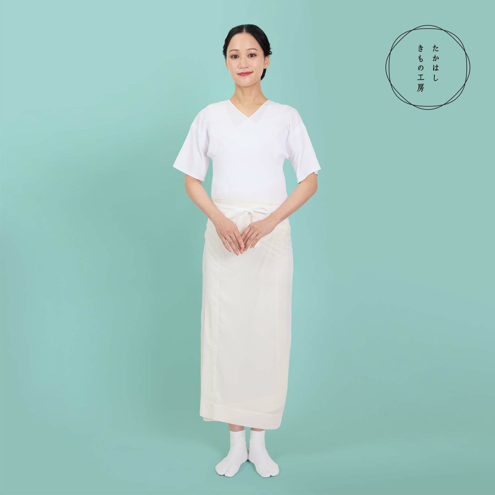 汗取りと涼しさをもった補整肌着：くノ一 麻子(くのいちあさこ 