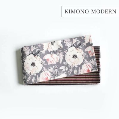 リバーシブル半幅帯】退屈とうつくしい日々(cotton100 リバーシブル半幅帯】退屈とうつくしい日々(cotton100