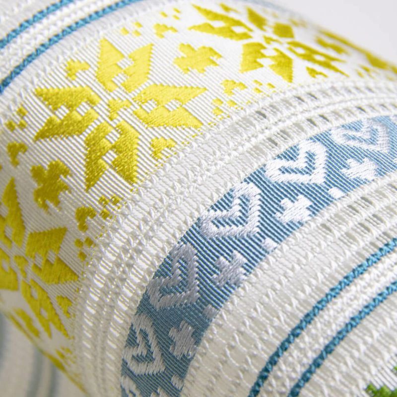 博多紗献上八寸帯 ノルディックリボン | たかはしきもの工房 本店