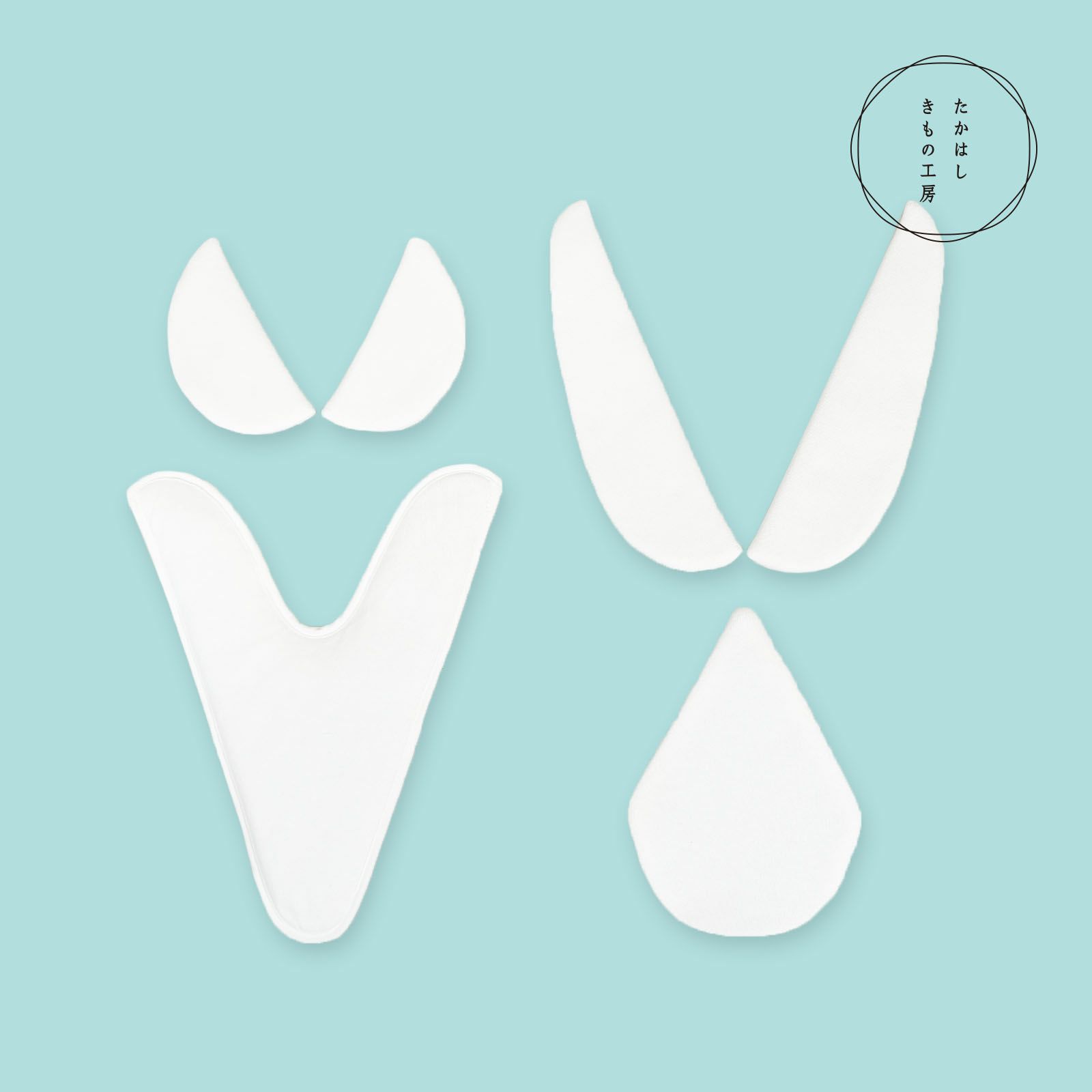 部分補整用胸パッドY字型